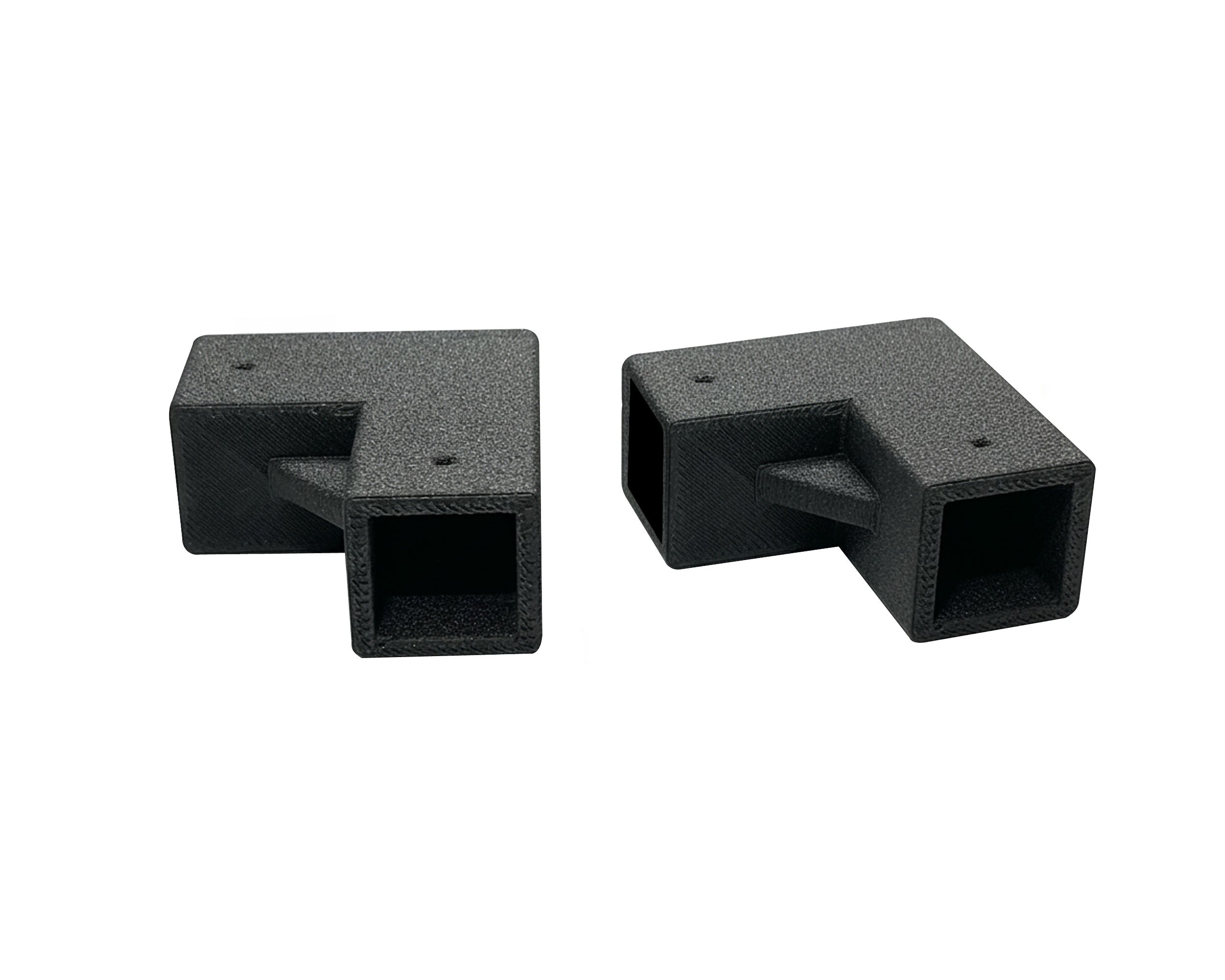 Plastic 2-Way Corner Joint for Square Tube & Box Section | 10mm to 76mm
