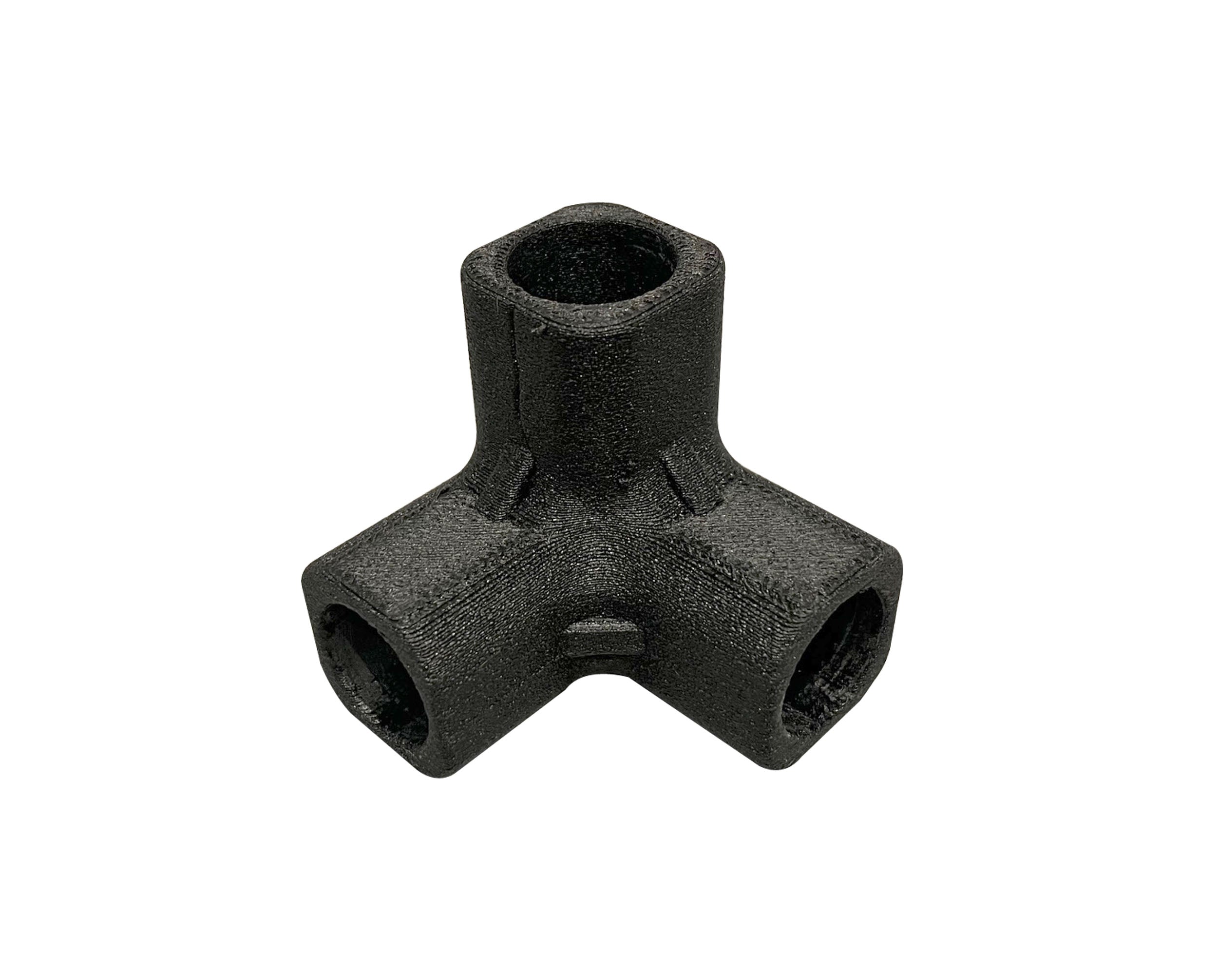 3 way plastic elbow for frame building