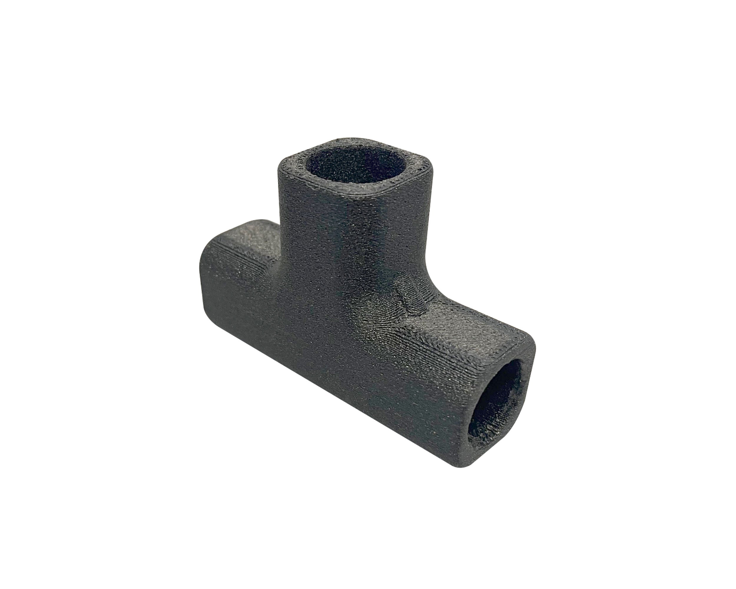 Plastic 3-Way T Connector for Round Tube & Pipe | 10mm to 40mm