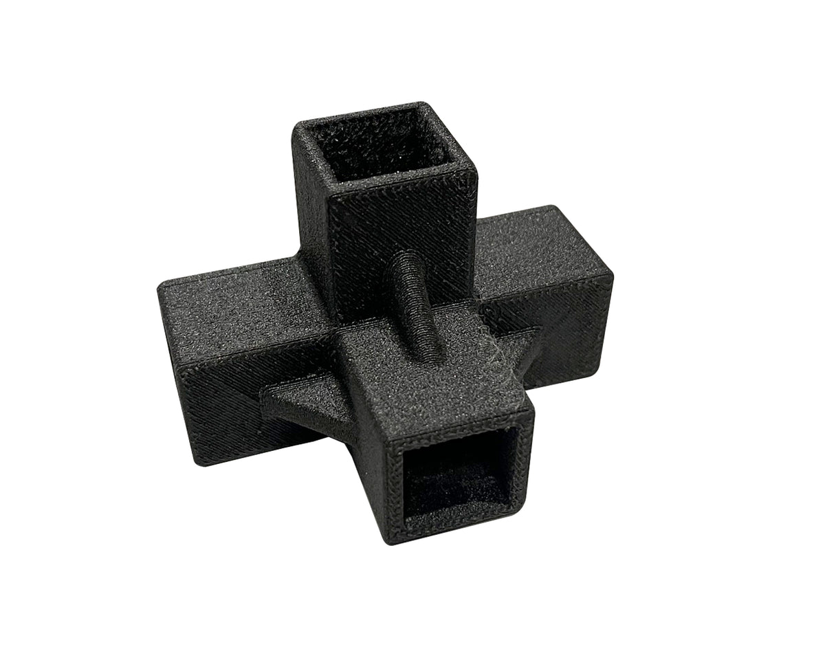 4 Way Rectangular Connector 4-Way Connector for Square Tube & Box Section | 10mm to 40mm – Joints ...