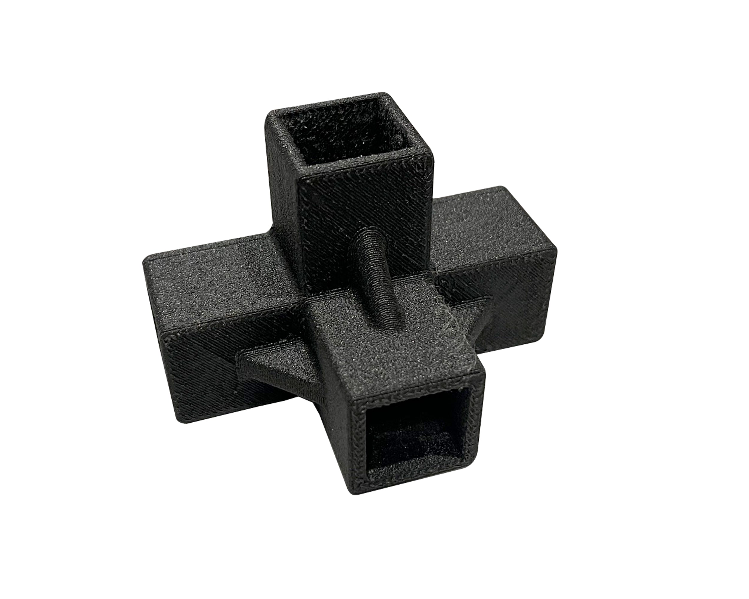 4-Way | Plastic Connector for Square Tube & Box Section | 10mm to 40mm