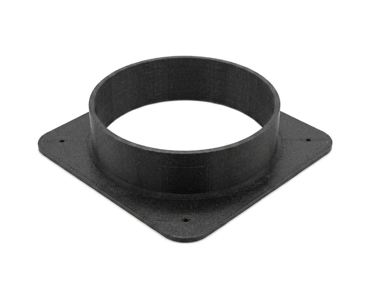 Ducting and airvent mounting plate