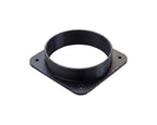 Plastic Air Vent Flange & Round Duct Adapter | Made to Measure (10mm to 150mm)