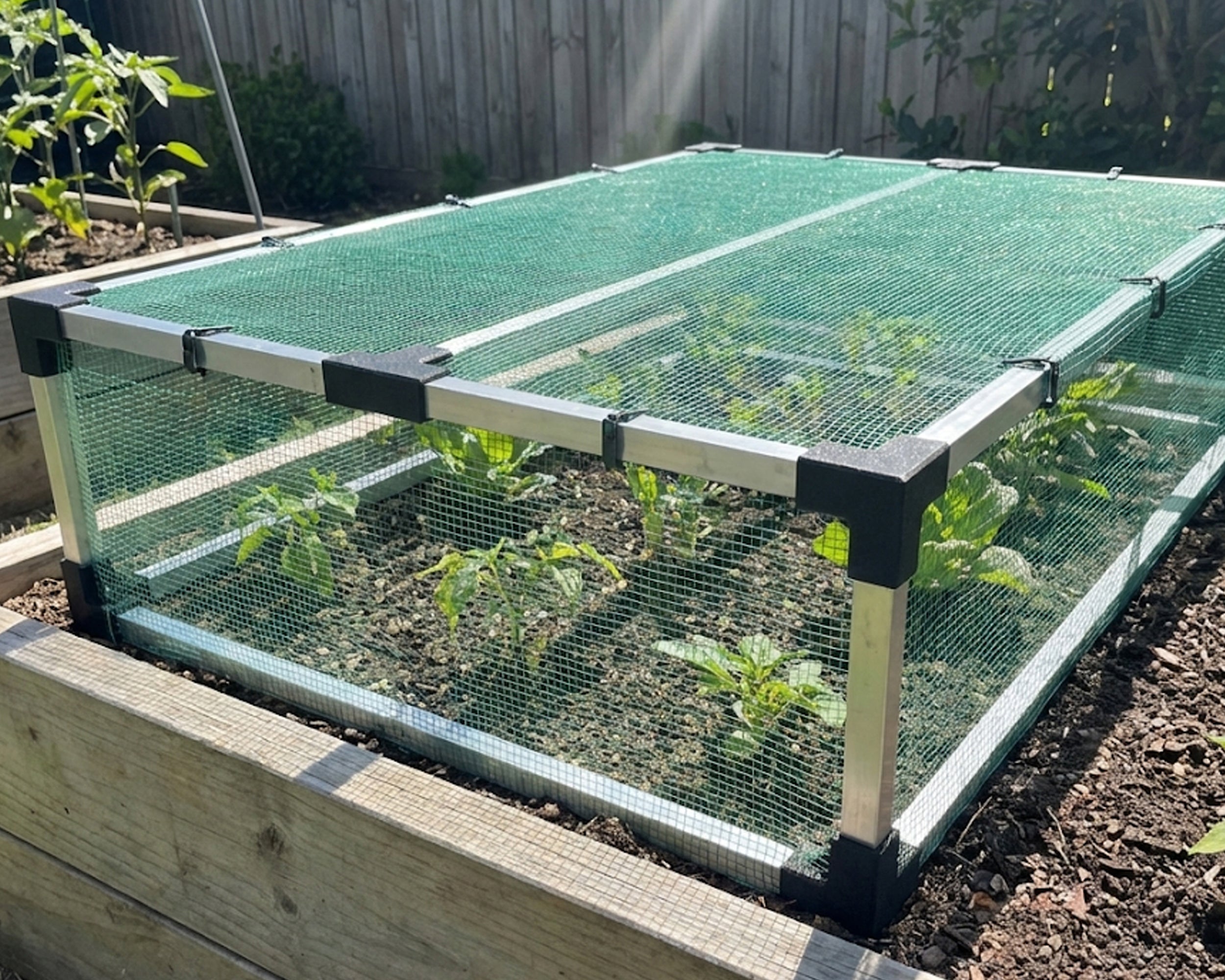 3-Way Corner Connector for Square Tube & Box Section | Heavy-Duty Plastic | 10mm-40mm