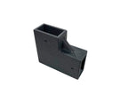 2-Way | Plastic Corner Joint for Rectangular Tube & Wooden Batons | Various Sizes