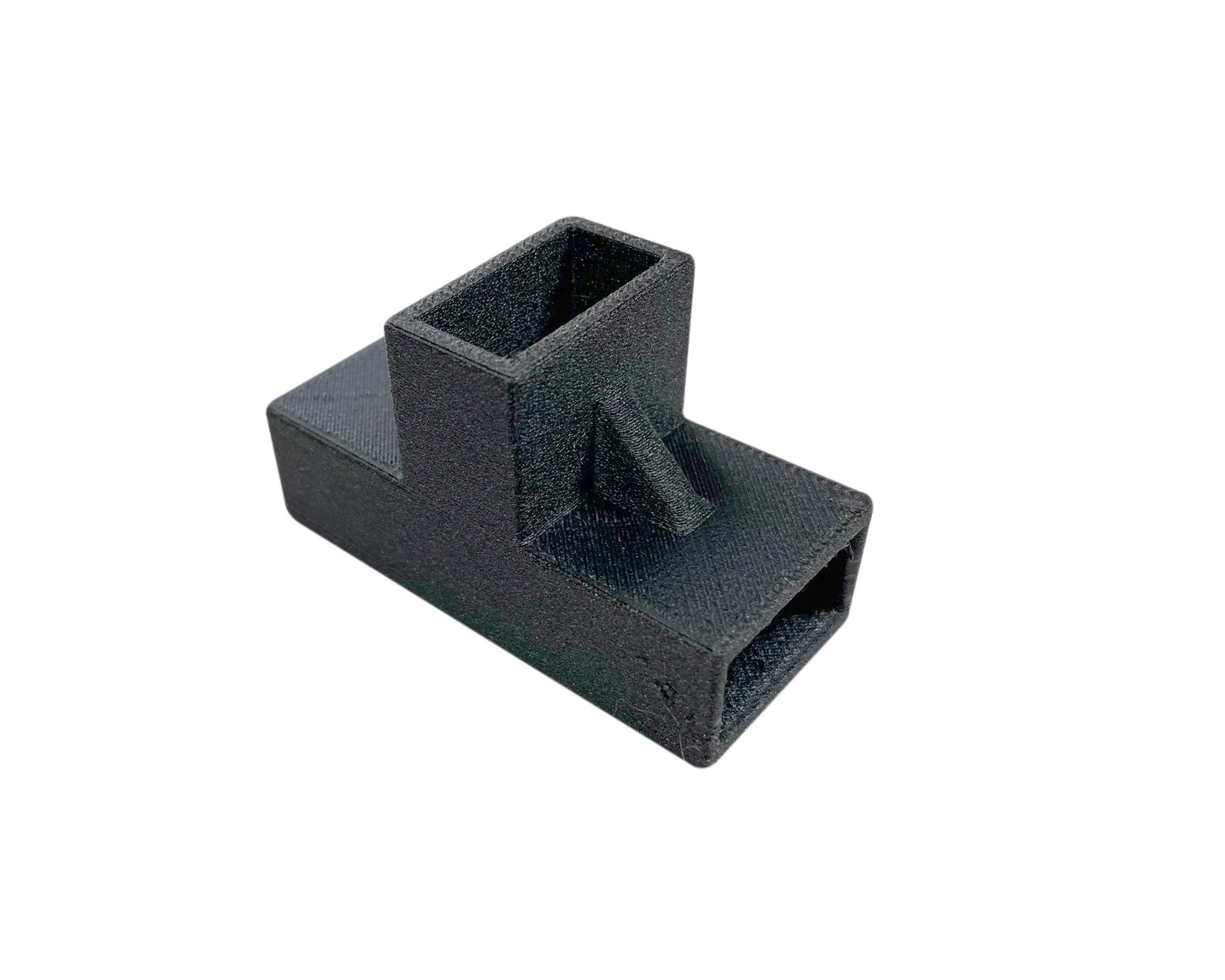 3-Way | Plastic T Joint Connector for Rectangular Tube & Wooden Batons | Various Sizes