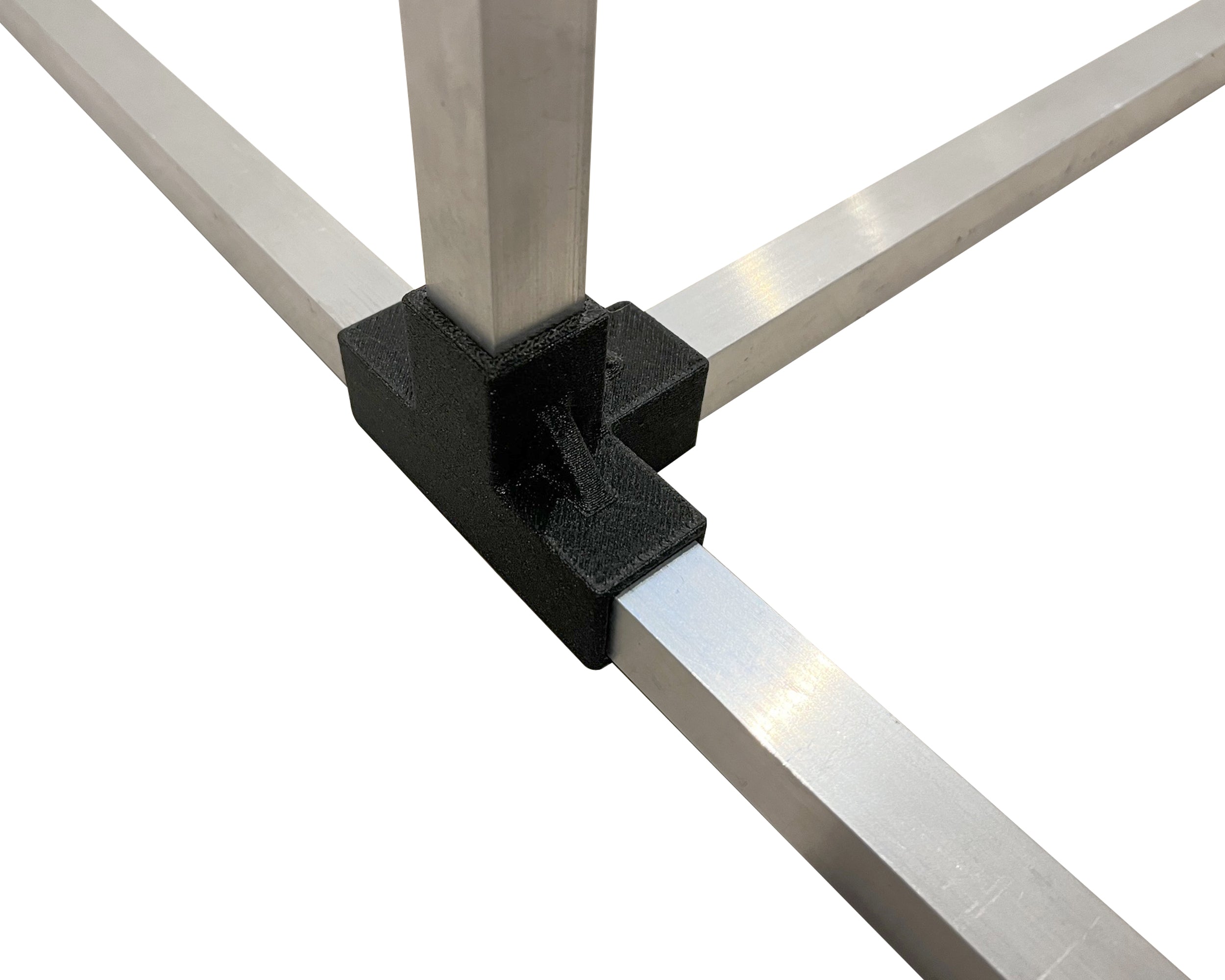 4-Way | Plastic Connector for Square Tube & Box Section | 10mm to 40mm