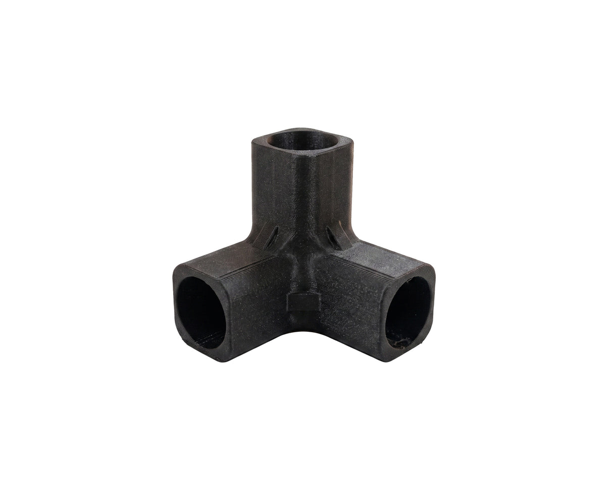 3 way plastic elbow for frame building