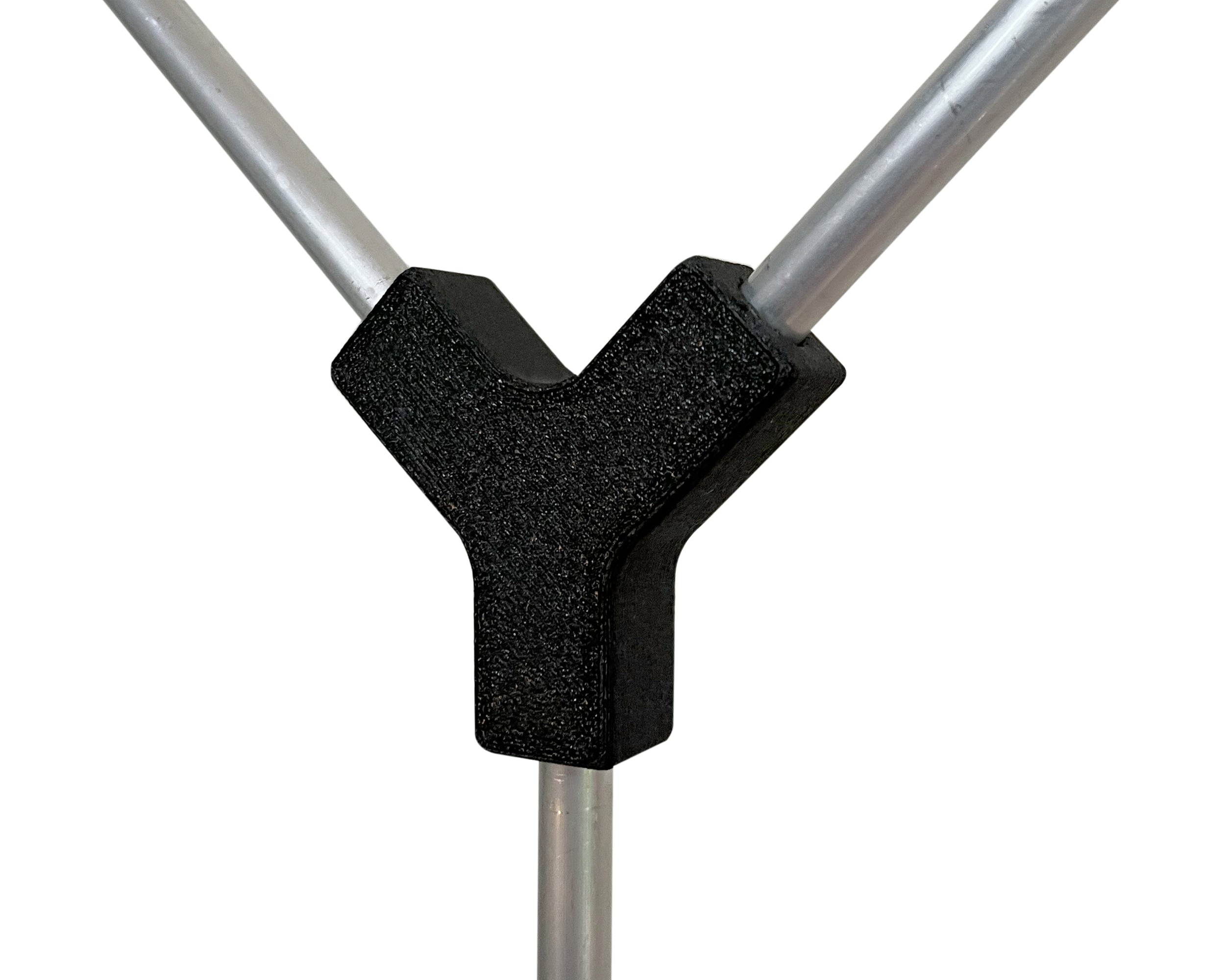 Y Connector Joint for Round Tube & Pipe |  3-Way | 10mm to 40mm