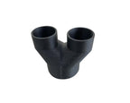 3-Way Y Splitter Ducting & Pipe Reducer Connector | Made to Measure (20mm to 150mm)