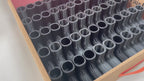 2-Way | 90-Degree Corner | Plastic Tube Connector for Pipe | 9.5mm to 76mm Frame Builder Fitting