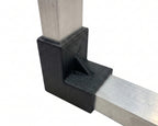 2-Way | Plastic Corner Joint for Rectangular Tube & Wooden Batons | Various Sizes